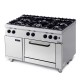 Gas Open Burners With Oven